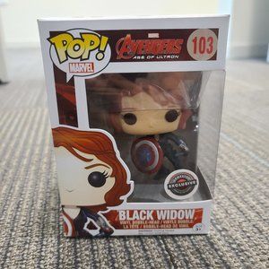 Funko Pop Black Widow Age of Ultron Gamestop Exclusive 103